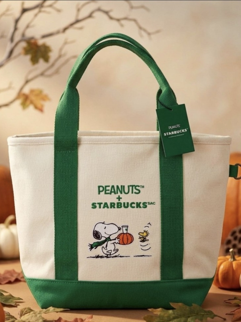 Peanuts x Starbucks Tote Bag (Limited Edition)